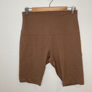 Lululemon Tan Align shr short High Rise 10’ Short Size 12 - New with Tags